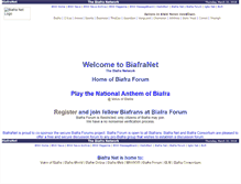 Tablet Screenshot of biafranet.com